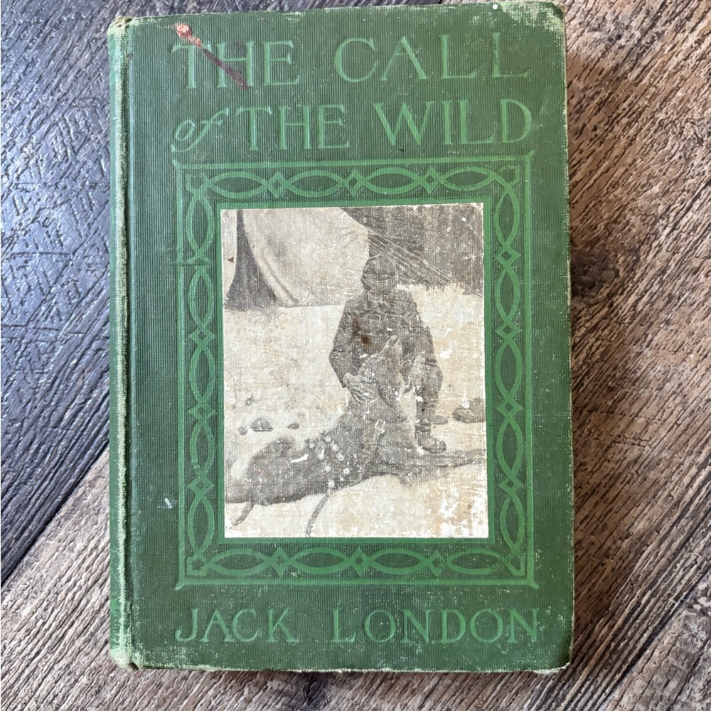 Vtg The Call of the Wild HC by Jack London 1903 Print Grosset & Dunlap Book